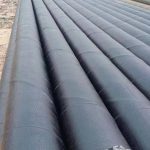 large diameter ssaw spiral steel pipe for water pipe line