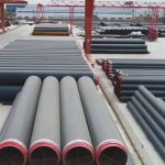 hot selling external pipe lagging of insulation steel pipe