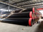 Lagging insulation steel pipe heat keep pipe