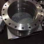 EN  1092 TYPE 01 AISI 304 Plate Flange FF DN125 PN10