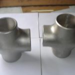 ASME B16.9 ASTM  A403 304L Reducing Cross 2-1/2 Inch×2 Inch Sch40