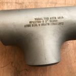 ASTM
  B366 UNS N06022 Hastelloy C22 Reducing Tee