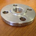 AS  2129 T/E 316L Threaded Bossed Flange FF 1-1/4 Inch