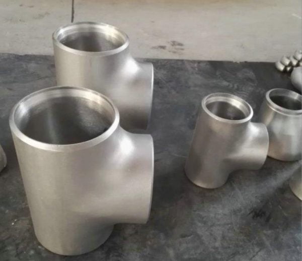 ASME  B16.9 ASTM A403 WP304 Equal Tee 3 Inch Sch10S - Image 1