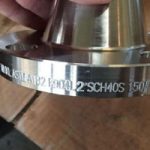 ANSI B16.5 A182 F304L WN-Small Tongue  Flange 6 Inch 150LB