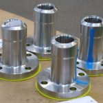 ASME  B16.5 ASTM A182 F316L Long Welding Neck Flange DN25 Class 150