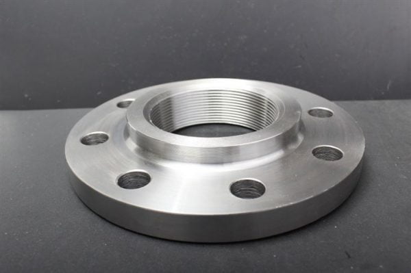 threaded-pipe-flanges06270198084 ASME  B16.5 A182 F53 GR.2507 Threaded NPT Flange RF 4 Inch 600# - Image 1