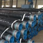 3PE Three Layer Coated Steel Pipe , DIN30670
  Coated Gas Pipe Underground