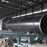 DN 500 ASTM A106 Coated Steel Pipe CSA
  Z245.21 3L PE Coating Bevelled End