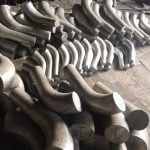 Steel fitting making mould machina core part