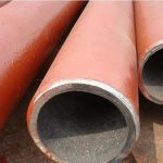 The ceramic lined pipe