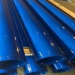 Epoxy resin anti-corrosion
  steel pipe