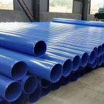 Plastic-lined steel pipe