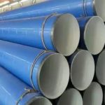 Epoxy resin anti-corrosion
  steel pipe