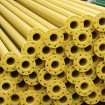 Outer 3PE inner plastic
  coated composite steel pipe